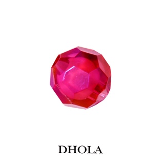 DHOLA｜【25MM台灣珠中珠】珠中珠 彩色 角珠 手鍊 項鍊 串珠 台灣製 朵拉手藝材料店