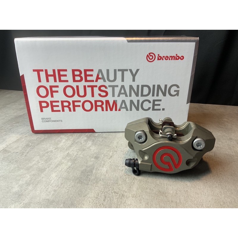 『XZ』BREMBO CNC 大螃蟹 對二 卡鉗 黑底紅 鍍鎳 古銅 後卡鉗 對向 雙活塞 JETSL/勁戰/勁戰六代