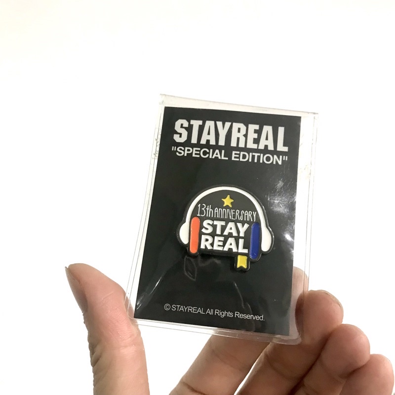 五月天 阿信 不二良 STAYREAL  13週年 紀念 徽章