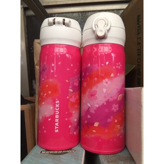 星巴克粉雪❄️櫻花🌸350ml保溫杯原價$1380保溫瓶全新現貨