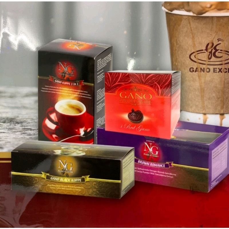 Gano E 家樂易 產品代購 靈芝黑咖啡/靈芝博士茶/靈芝巧克力/靈芝三合一咖啡
