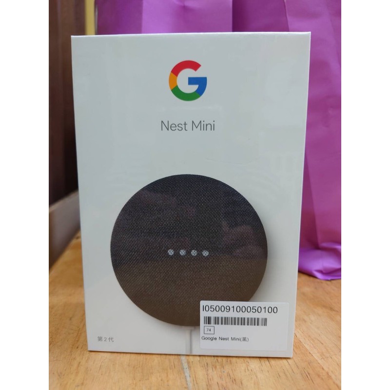 Google Nest Mini第2代石墨黑google助理ok Google 智慧音響 蝦皮購物