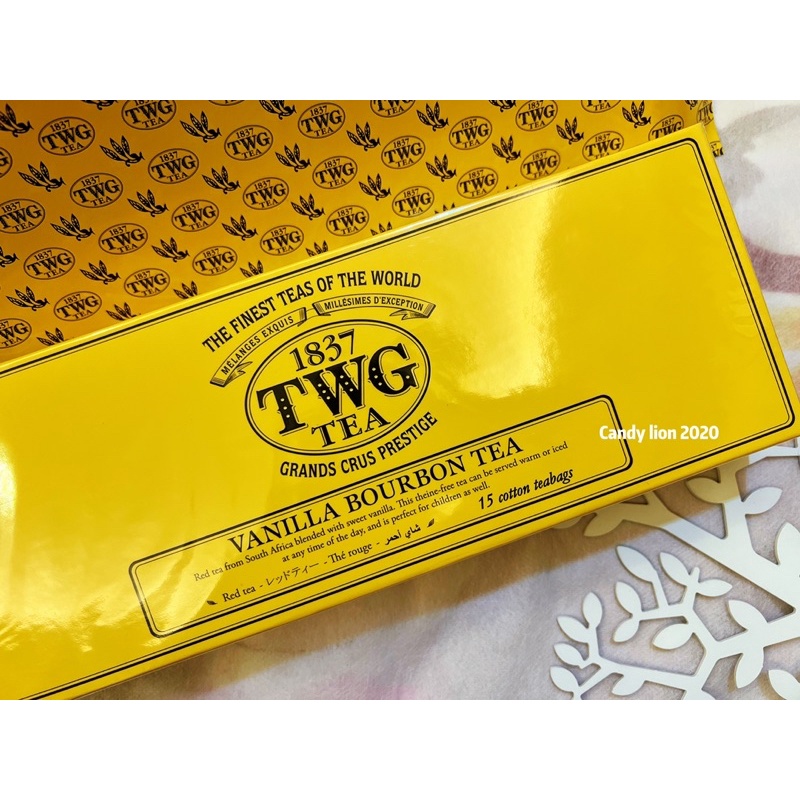 新加坡貴婦茶【TWG TEA】/新加坡TWG手工純棉茶包禮盒/全新品
