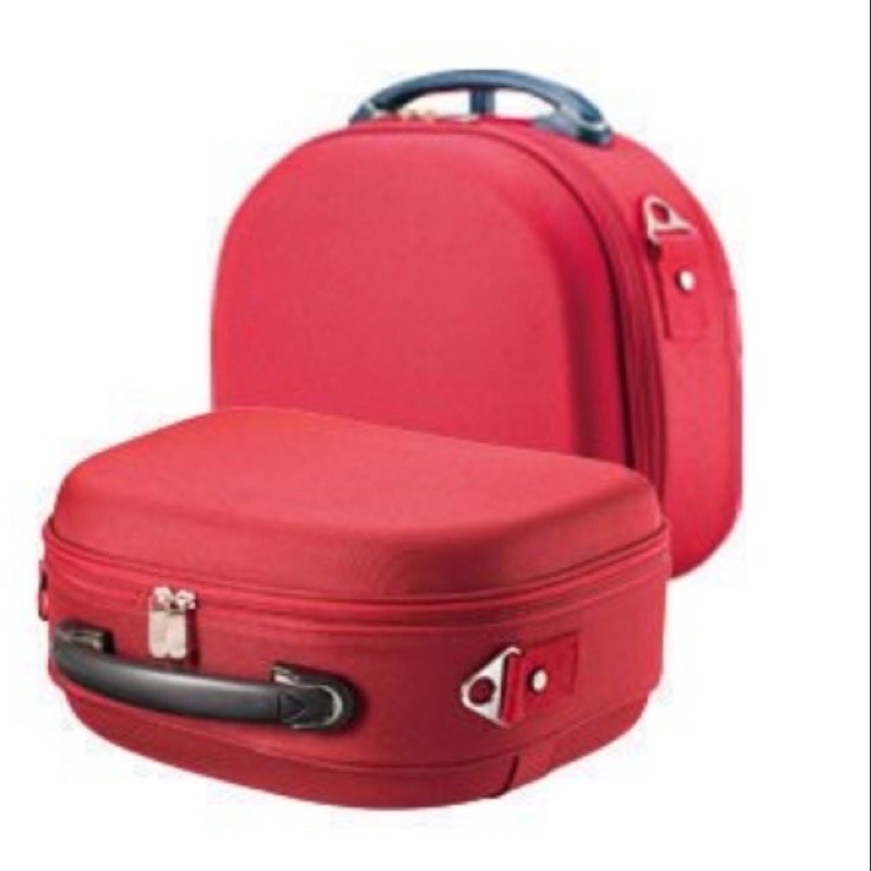 全新 現貨 雅芳 AVON 美麗行動箱 行李箱 化妝箱 行李包 紅色 微旅行 輕旅遊