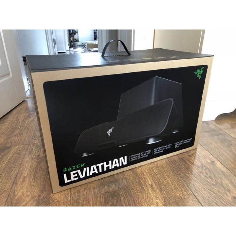 全新 雷蛇 Leviathan 利維坦巨獸 5.1 聲道 音響 無線藍牙 低音喇叭 新竹可面交