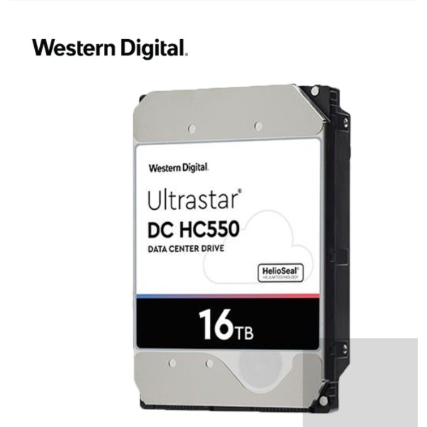 WD Ultrastar DC HC550 16TB 3.5吋 企業級硬碟(WUH721816ALE6L4)