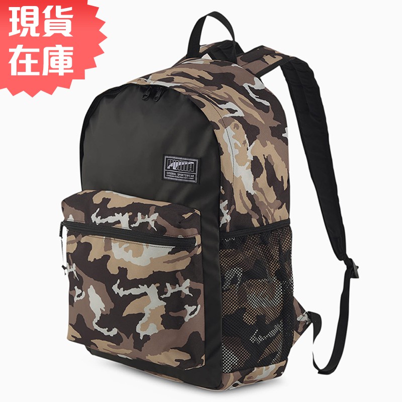 PUMA Academy Backpack 背包 後背包 休閒 潮流 迷彩【運動世界】07573327