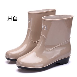 💞雨鞋韓國雨靴短筒防滑水靴時尚水鞋低幫成人套鞋