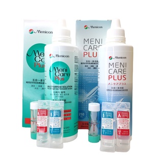 Menicon 目立康 清潔液250ml/瓶 MENICARE PLUS 硬式隱形眼鏡清潔 內含直立式水盒