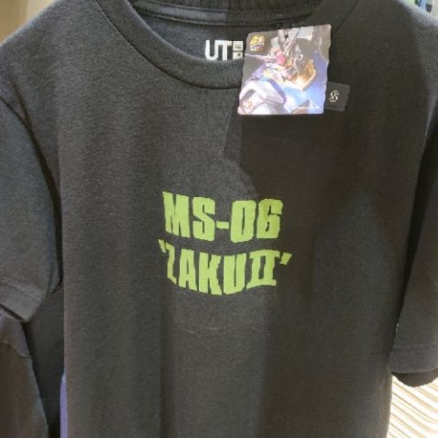 Uniqlo 鋼彈 40周年紀念 T恤 sazabi zaku 沙薩比 薩克 RX-78 t shirt 短T