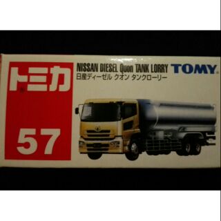 絕版舊藍標Takara TOMY TOMICA NO.57 NISSAN DIESEL Quon Lorry