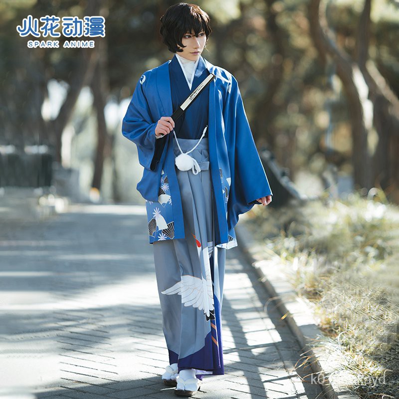 火花動漫文豪野犬太宰治cos服中原中也男羽織cosplay動漫和服現貨zman 蝦皮購物