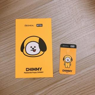 韓國 MEDIHEAL~BT21宇宙明星(明信片x1+書籤x1) Chimmy款BTS