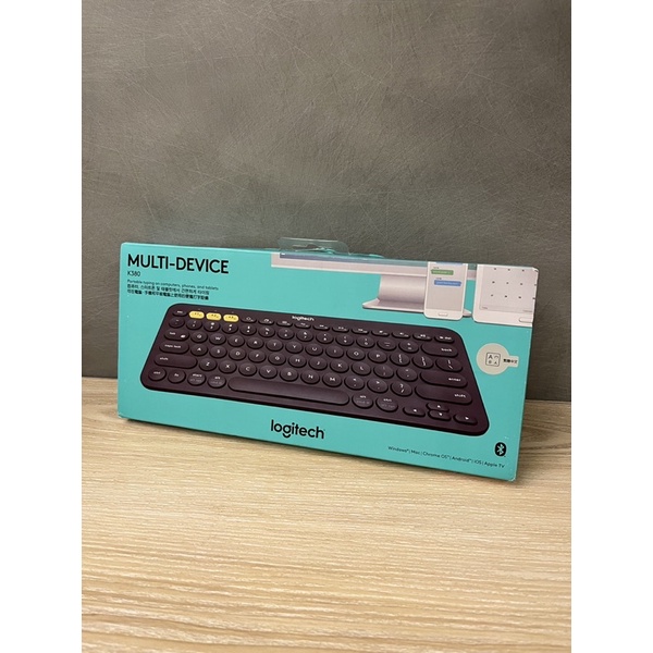 羅技 Logitech K380 多工藍牙鍵盤 跨平台 無線鍵盤(全新黑色)
