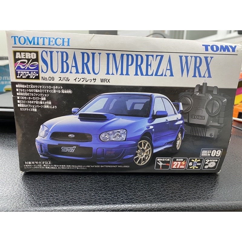 TOMY多美 TOMITECH AERO R/C 09 SUBARU IMPREZA WRX 遙控 全新未組裝 日本帶回