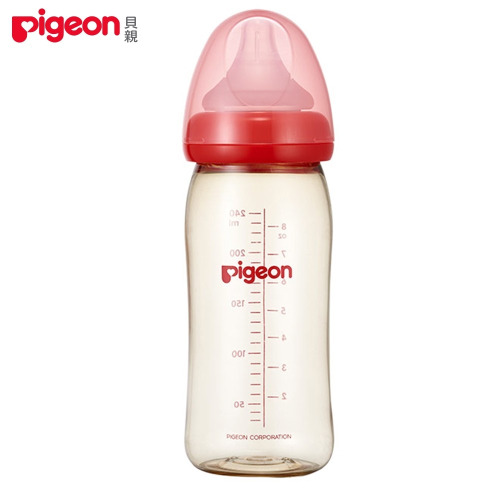當天出貨💯公司貨 日本《Pigeon 貝親》母乳實感PPSU寬口奶瓶L / LL奶嘴 240ml