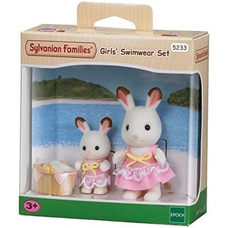 森林家族【限時特價 可刷卡】可可兔姐姐寶寶泳衣組 ❤️ 泳裝 濱海 巧克力兔 最後一組