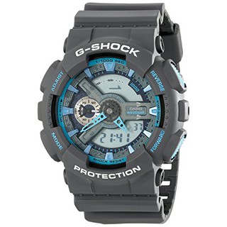 【紐約范特西】現貨 CASIO G-Shock GA-110TS-8A2 手錶 男錶 雙顯 消光 橡膠錶帶 灰藍霸魂