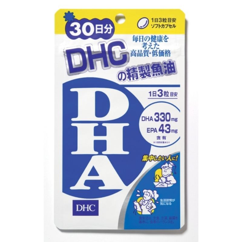 【DHC】精製魚油DHA 30日份(90粒/包)
