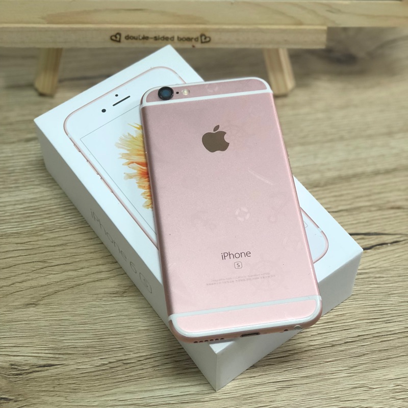 iPhone 6S 玫瑰金 64G 二手女用機 全機包膜無傷