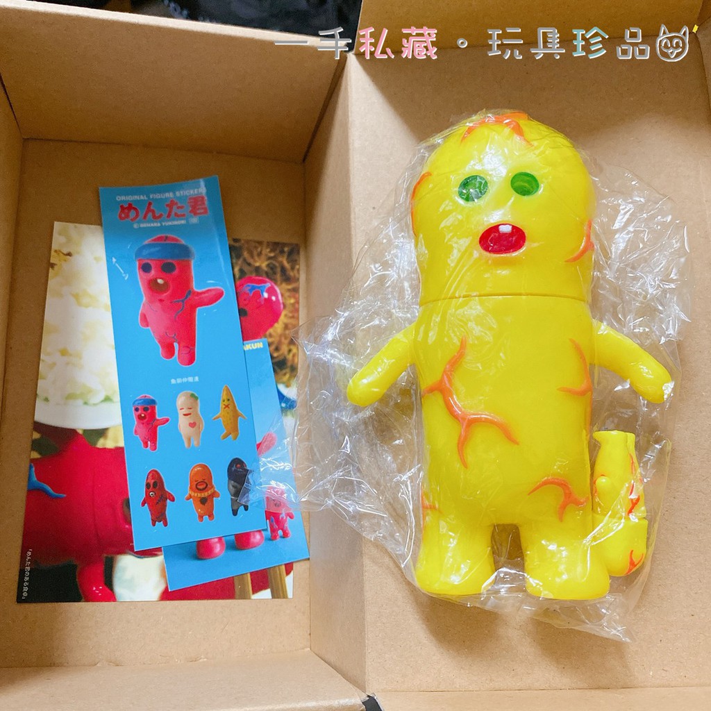 【全新未把玩】Dehara 明天子君 明太君 Mentakun 日本製 限量 軟膠玩具 設計師公仔