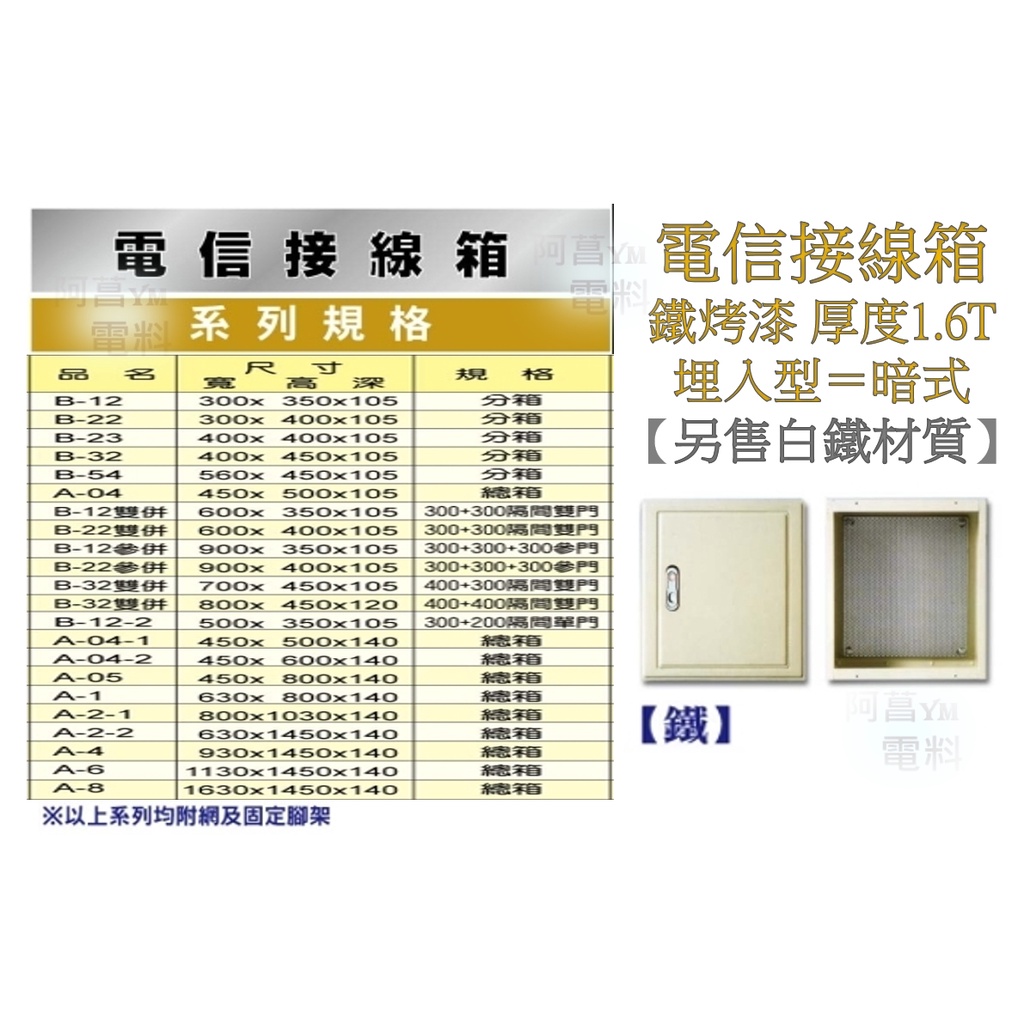 電箱 埋入弱電箱的價格推薦 - 2026年3月 | 比價比個夠BigGo
