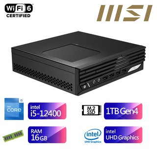 MSI 微星 迷你電腦 SB4MC0020A (i5-12400/16G/1TB) 現貨 廠商直送