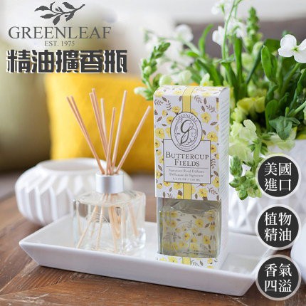 美國 Greenleaf GF綠葉 擴香精油組 玻璃容器+擴香竹+精油 《 Dream Angel》