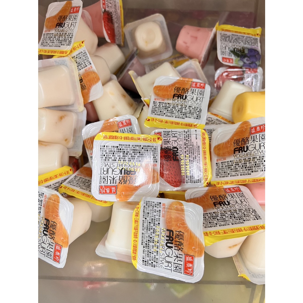 盛香珍 優酪果園綜合果凍 優格果凍 果凍 300/600克【分裝】
