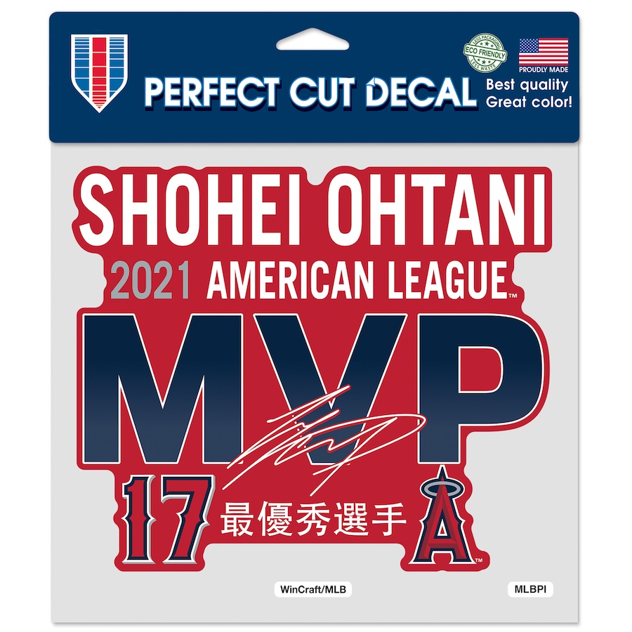 大谷翔平Shohei Ohtani/天使隊/MLB/美國職棒/美職/MVP/貼紙/2021 AL MVP