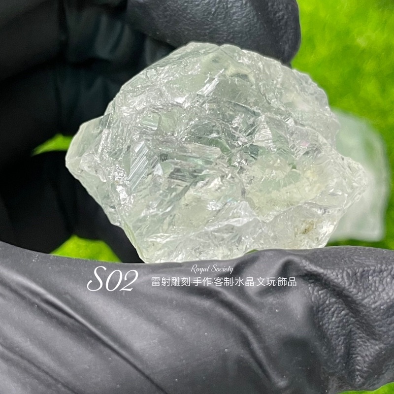 實拍照 香花嶺螢石香花嶺螢石果凍螢石帶虹脈輪療癒淨化帶生長紋 蝦皮購物