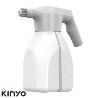 澆花、防疫清毒皆好用【KINYO】多功能/酒精自動噴灑器-白色 (KFD-1811)♥輕頑味