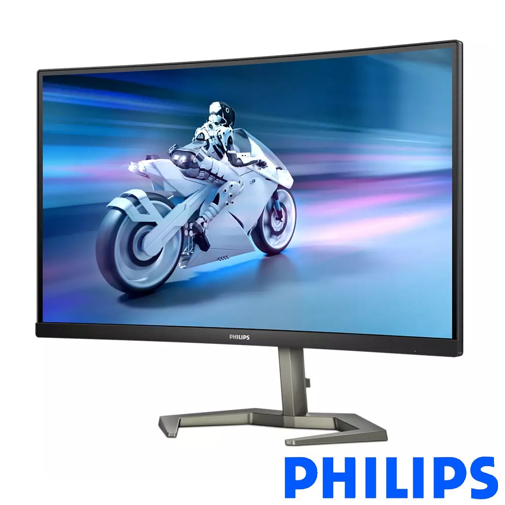 飛利浦 27M1C5500V 曲面電競螢幕 27型 QHD 165Hz VA 面板 HDR10 支援 Adaptive Sync