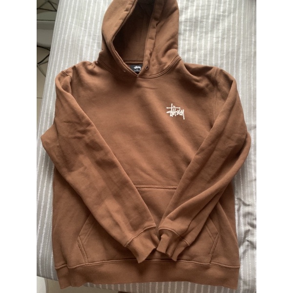 正品 Stussy hoodie 連帽上衣 帽t 長袖 衛衣 帽踢 大學t 內刷毛 外套