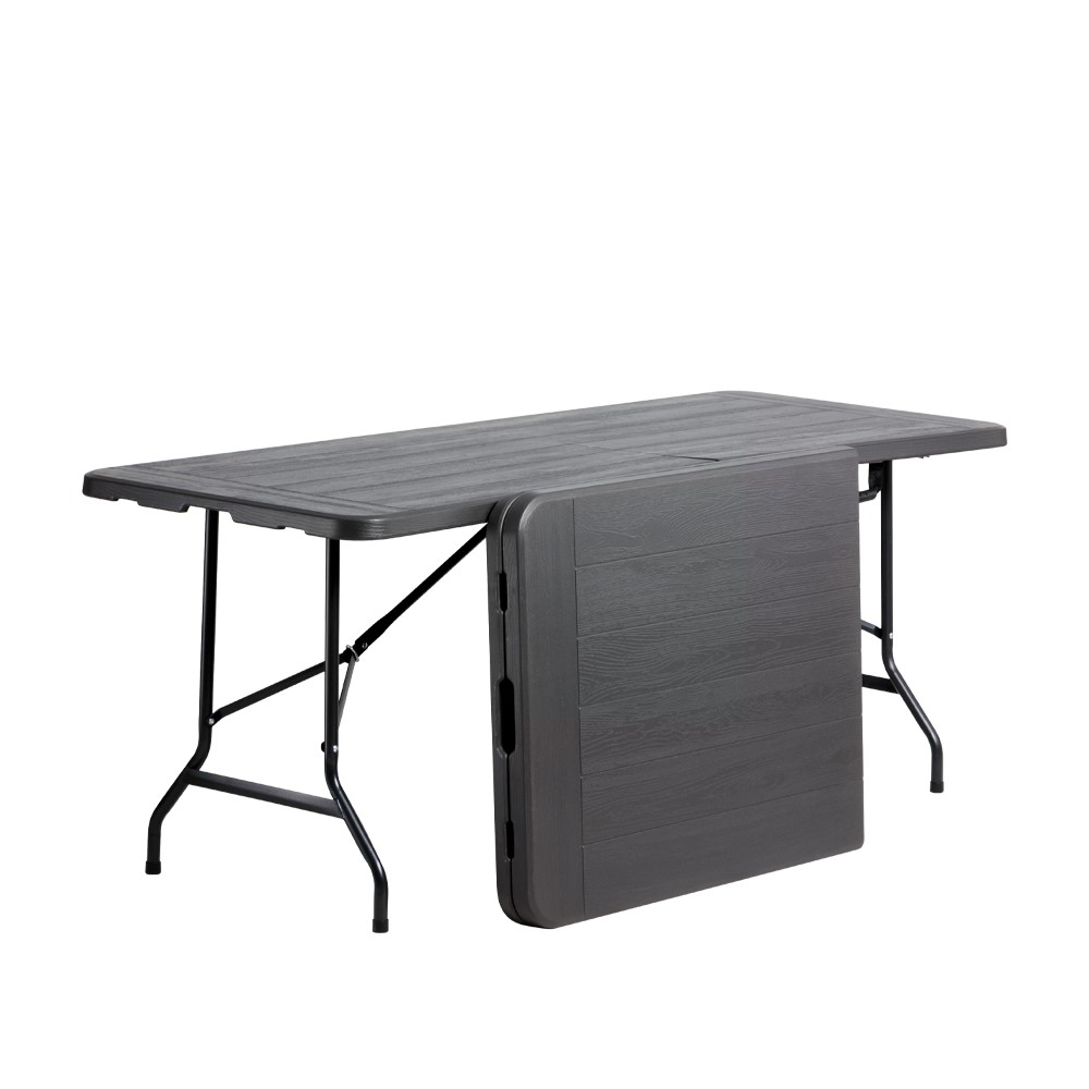 Amos 亞摩斯 手提折疊式木紋戶外餐桌不含椅 DCN006 現貨 廠商直送