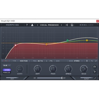 【外掛Plugin】Minimal Audio MorphEQ Win