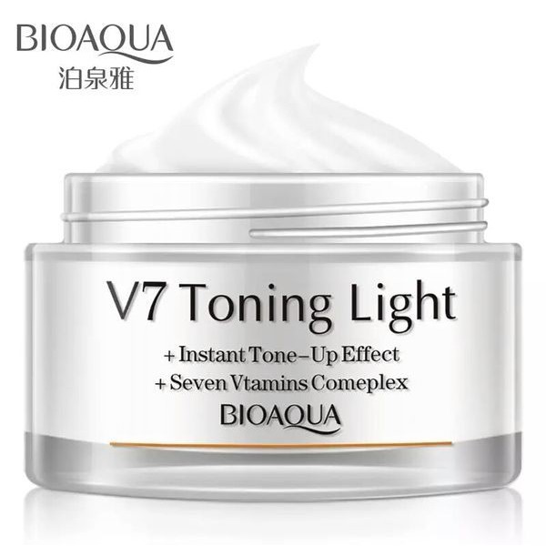 BIOAQUA 泊泉雅 V7 懶人素顏霜 50g【櫻桃飾品】【26931】