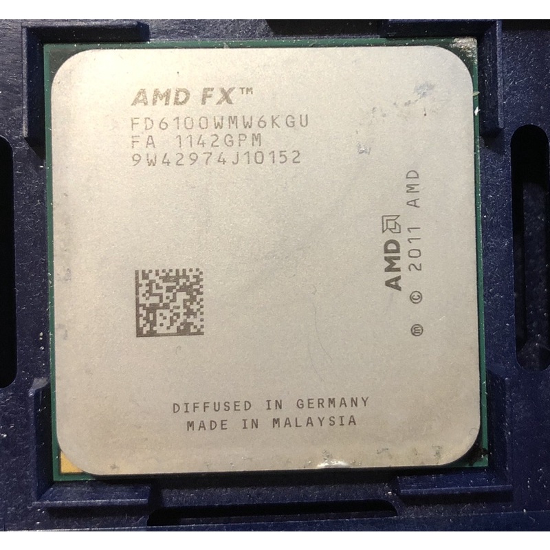 AMD AM3+ FX 3.3G 六核心處理器 fx6100 FD6100