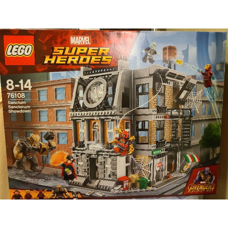 樂高 Lego 76108 marvel系列 奇異博士 至聖所 復仇者聯盟 鋼鐵人 蜘蛛人