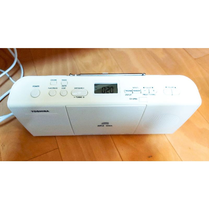 Toshiba cd player 收音機 手提 手提音響 cd 播放機