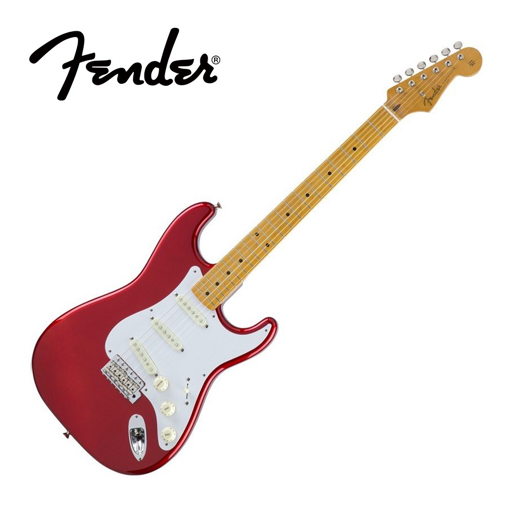 Fender MIJ Traditional 50s Strat MN CAR 電吉他 蘋果紅【敦煌樂器】