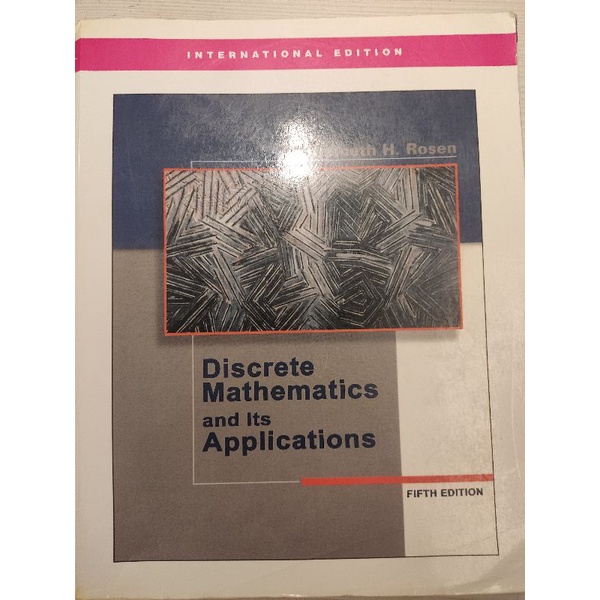 Discrete Mathematics and its Application離散數學第五版