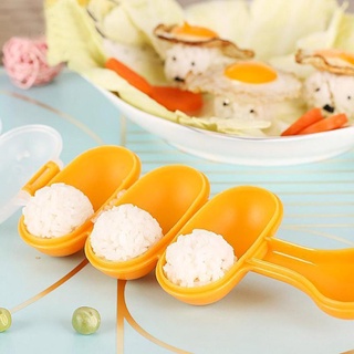 WillLong Kitchen 1PC 創意飯糰模具壽司模具製造商 DIY 壽司機飯糰飯模廚房壽司製作工具配件