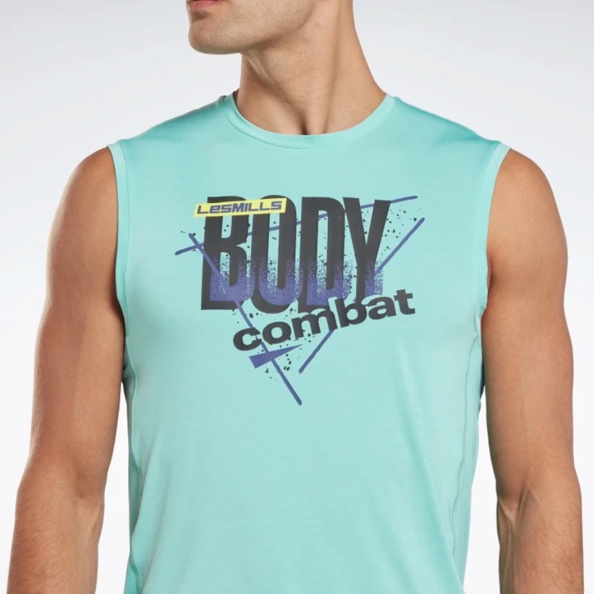 REEBOK LES MILLS® BODYCOMBAT ACTIVCHILL 萊美 運動背心 訓練 運動 HN6058