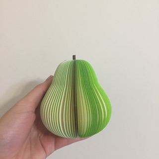 蘋果+西洋梨造型便條紙