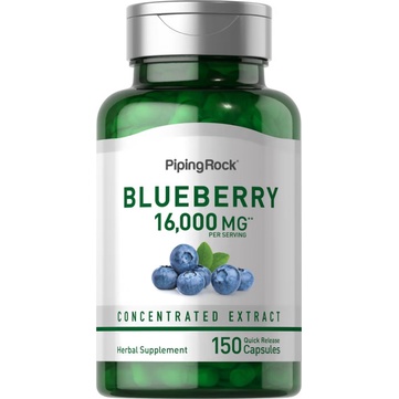 現貨!!![美國原裝]藍莓膠囊, 16,000 mg 150顆膠囊 抗氧化