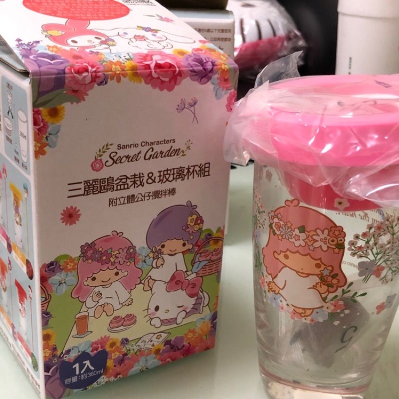 7-11 Hello Kitty 三麗鷗盆栽&amp;陶瓷杯組