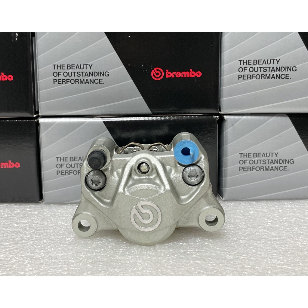  BREMBO 鑄造對二大螃蟹 (銀色) 大螃蟹 活塞34 孔距84mm