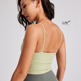 Flow | < 新色 > 純色中長瑜珈背心 Sports Top