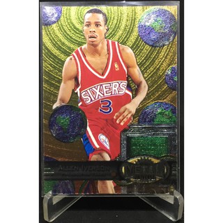 ALLEN IVERSON NBA 1997-98 FLEER METAL UNIVERSE #20 76人隊 戰神